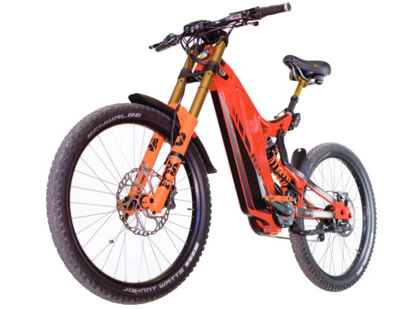 Left angle view of R22 eMTB E-Bike