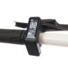 Closeup of the easy to use LCD display on the argon handlebar