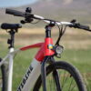 The argons LED headlight and carbon fiber fork